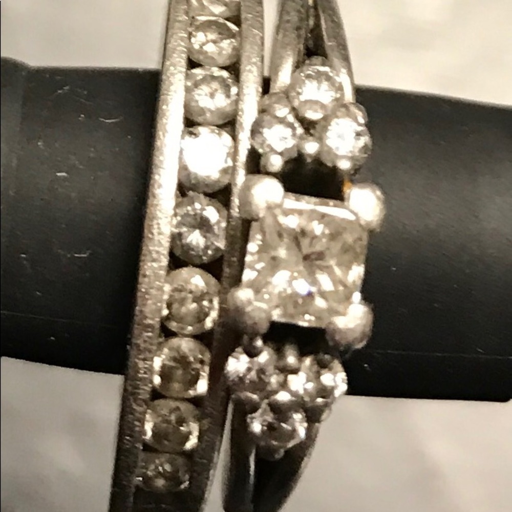 Wedding and engagement ring